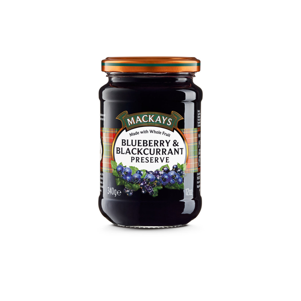 Mackays Blueberry & Blackcurrant Preserve 340g