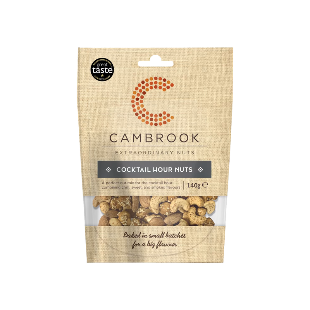 Cambrook Cocktail Hour Nuts 140g