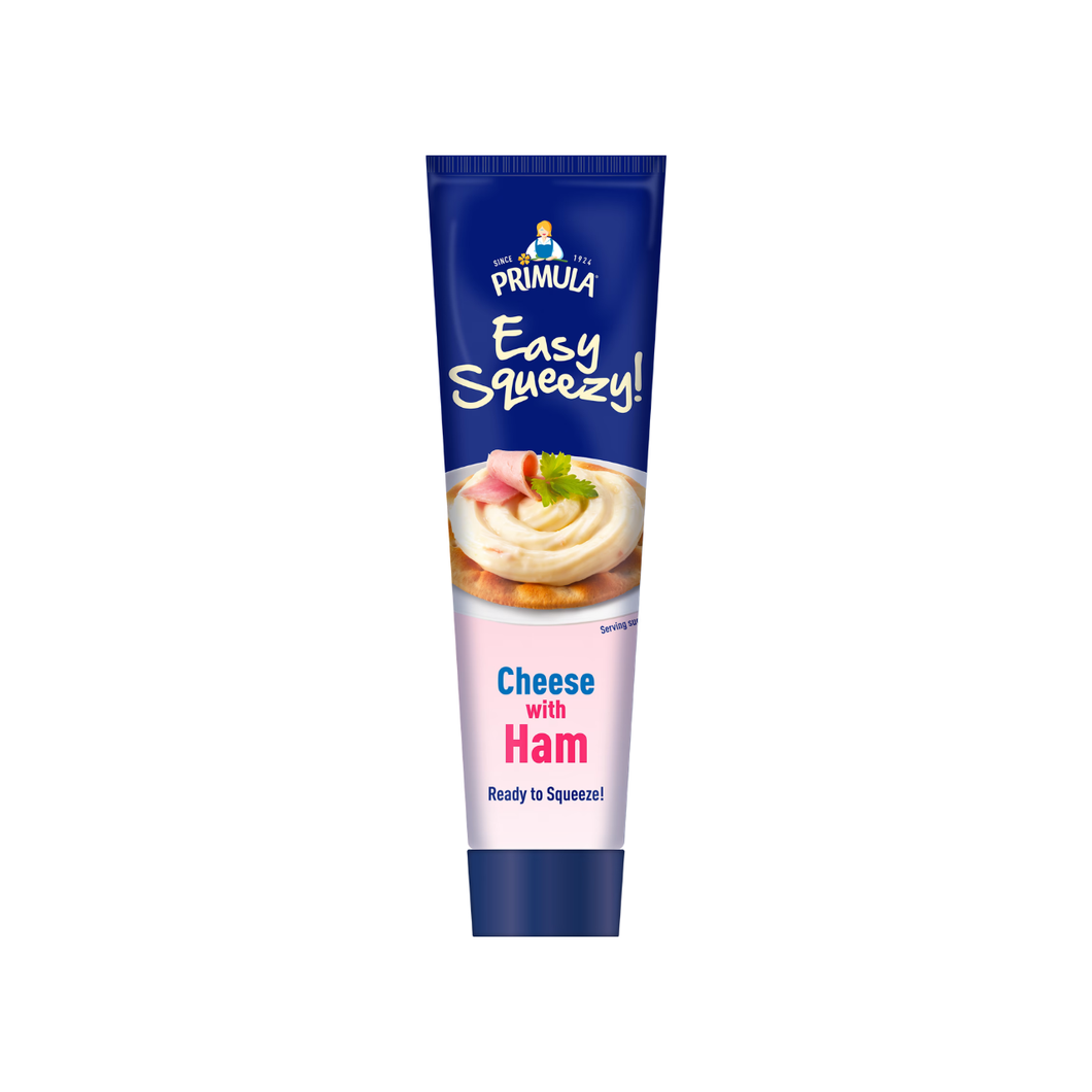 Primula Easy Squeezy! Cheese with Ham 100g