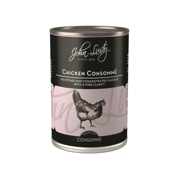 John Lusty Chicken Consommé 392g