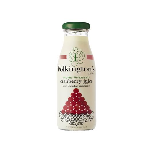 Folkington's Pure Pressed Cranberry Juice 250ml