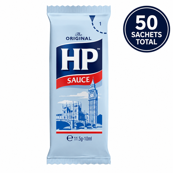 Hp Brown Sauce Sachets 11.5g (Pack of 50)