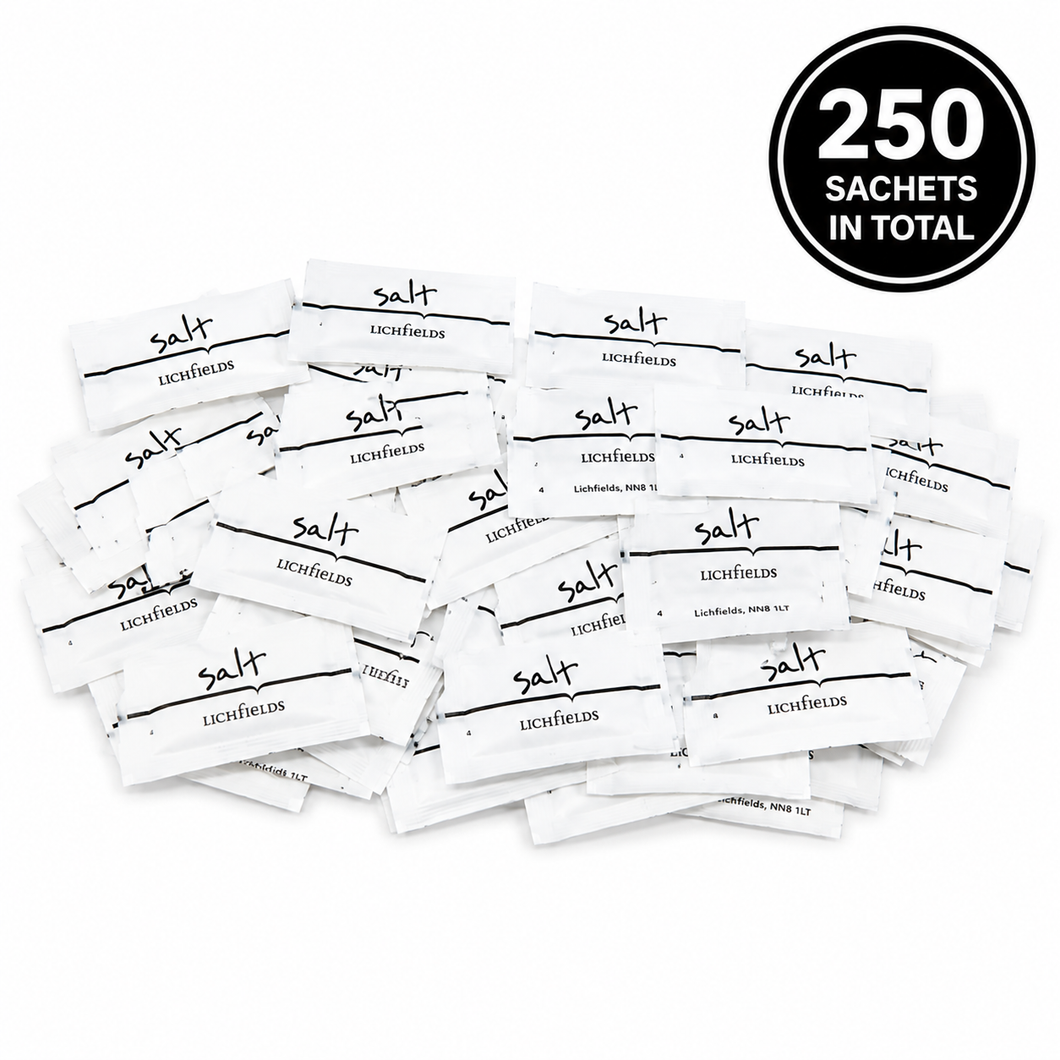 Lichfields Individual Salt Sachets (Pack of 250)