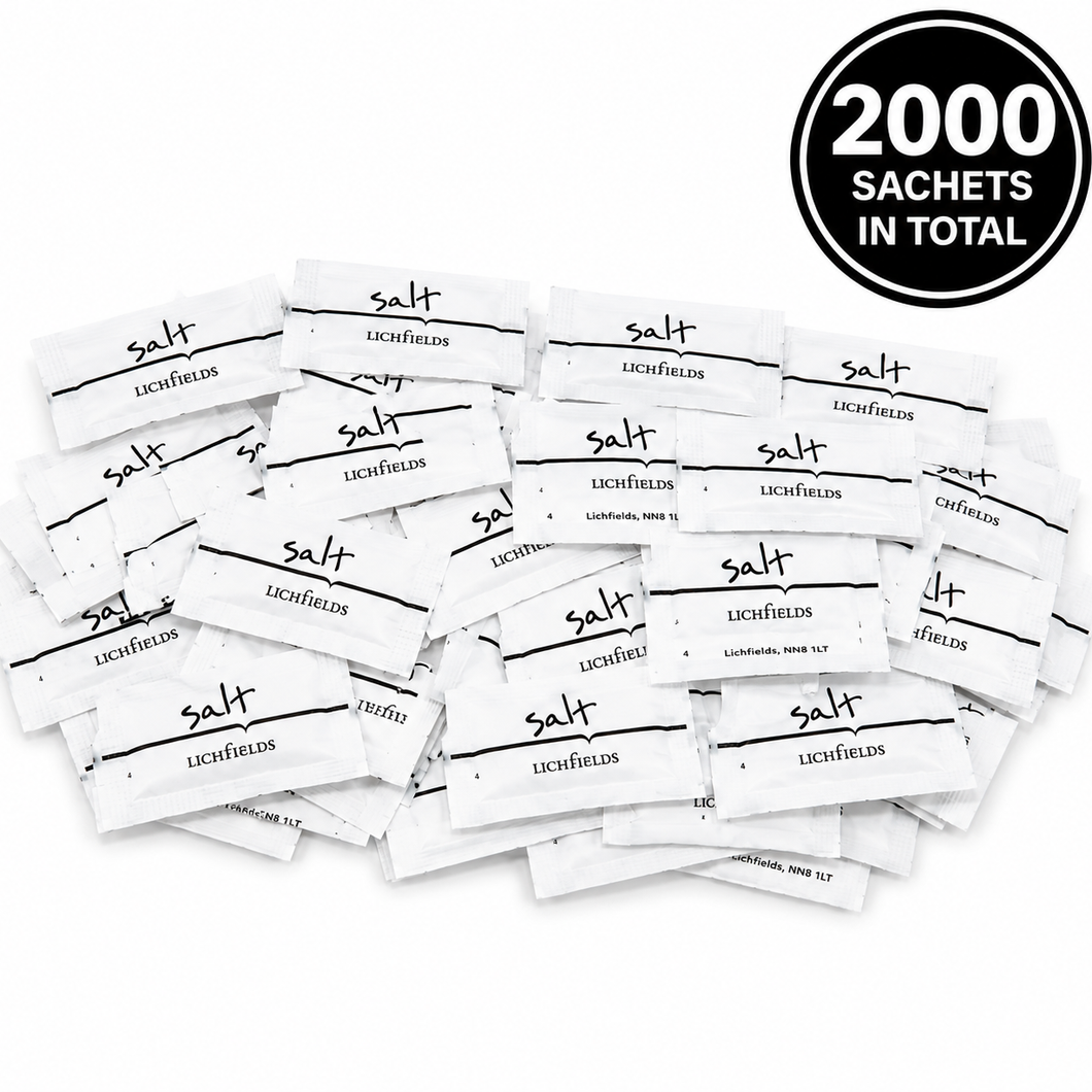 Lichfields Individual Salt Sachets (Pack of 2000)