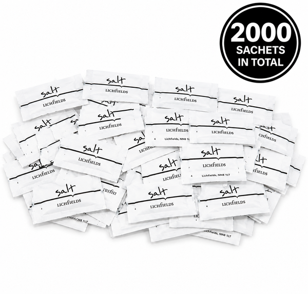 Lichfields Individual Salt Sachets (Pack of 2000)