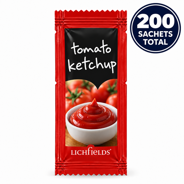Lichfields Tomato Ketchup Sachets 9g (Pack of 200)
