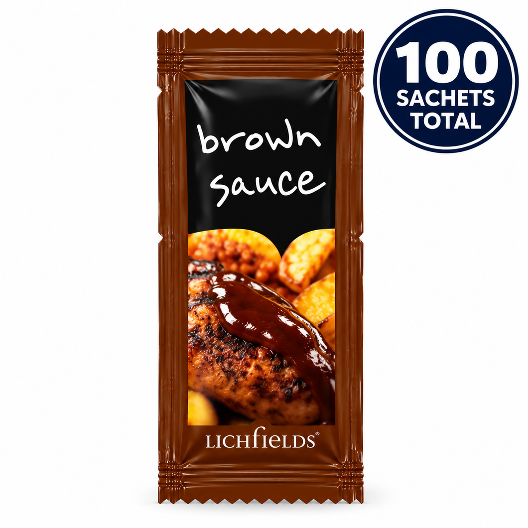 Lichfields Brown Sauce 9g (100 Sachets)