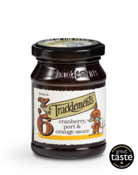 Tracklements Cranberry, Port & Orange Sauce, 210g