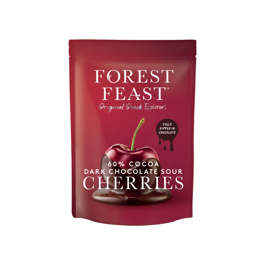 Forest Feast Dark Chocolate Sour Cherries 120g