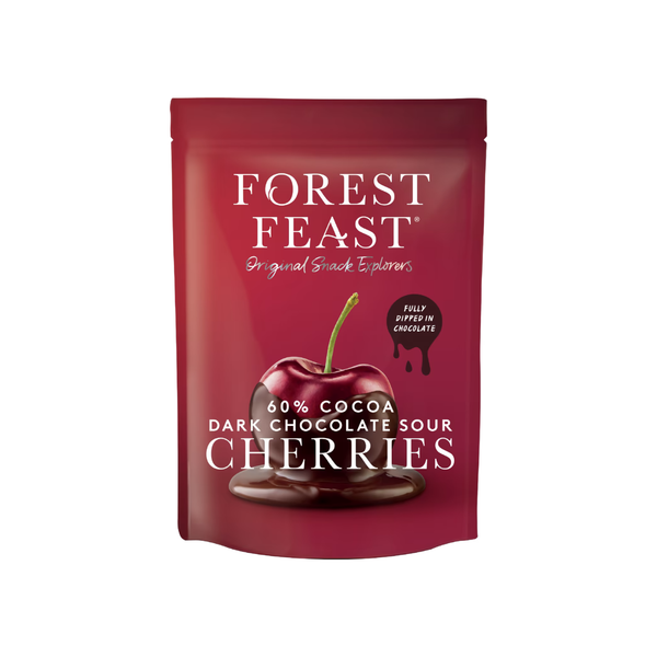 Forest Feast Dark Chocolate Sour Cherries 120g