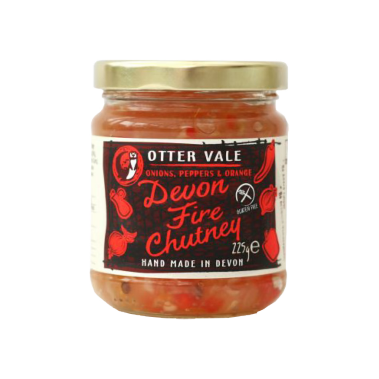 Otter Vale Devon Fire Chutney 225g
