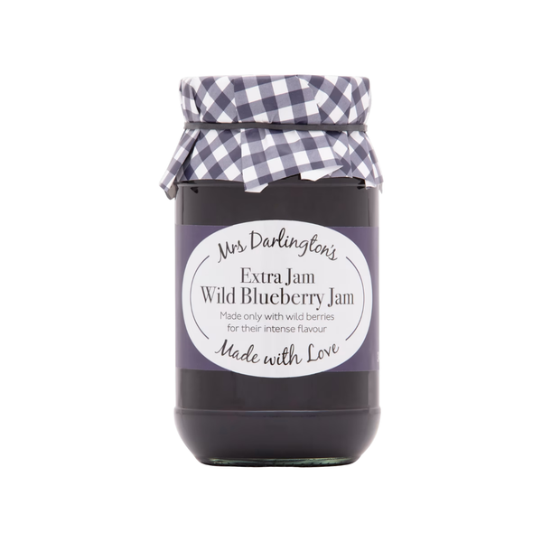 Mrs Darlington's Extra Jam Wild Blueberry 340g