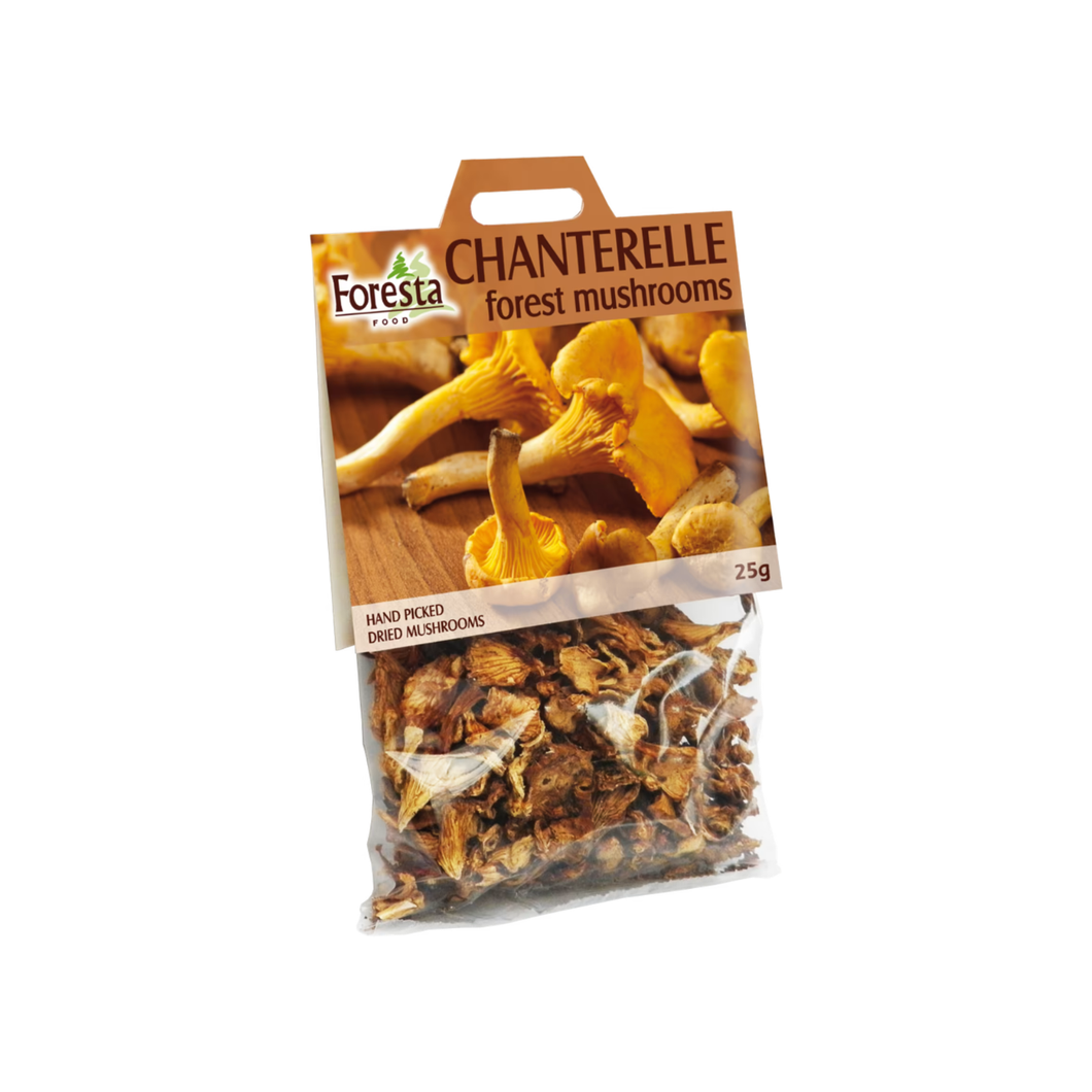 Foresta Food Chantarelle Forest Mushrooms 25g