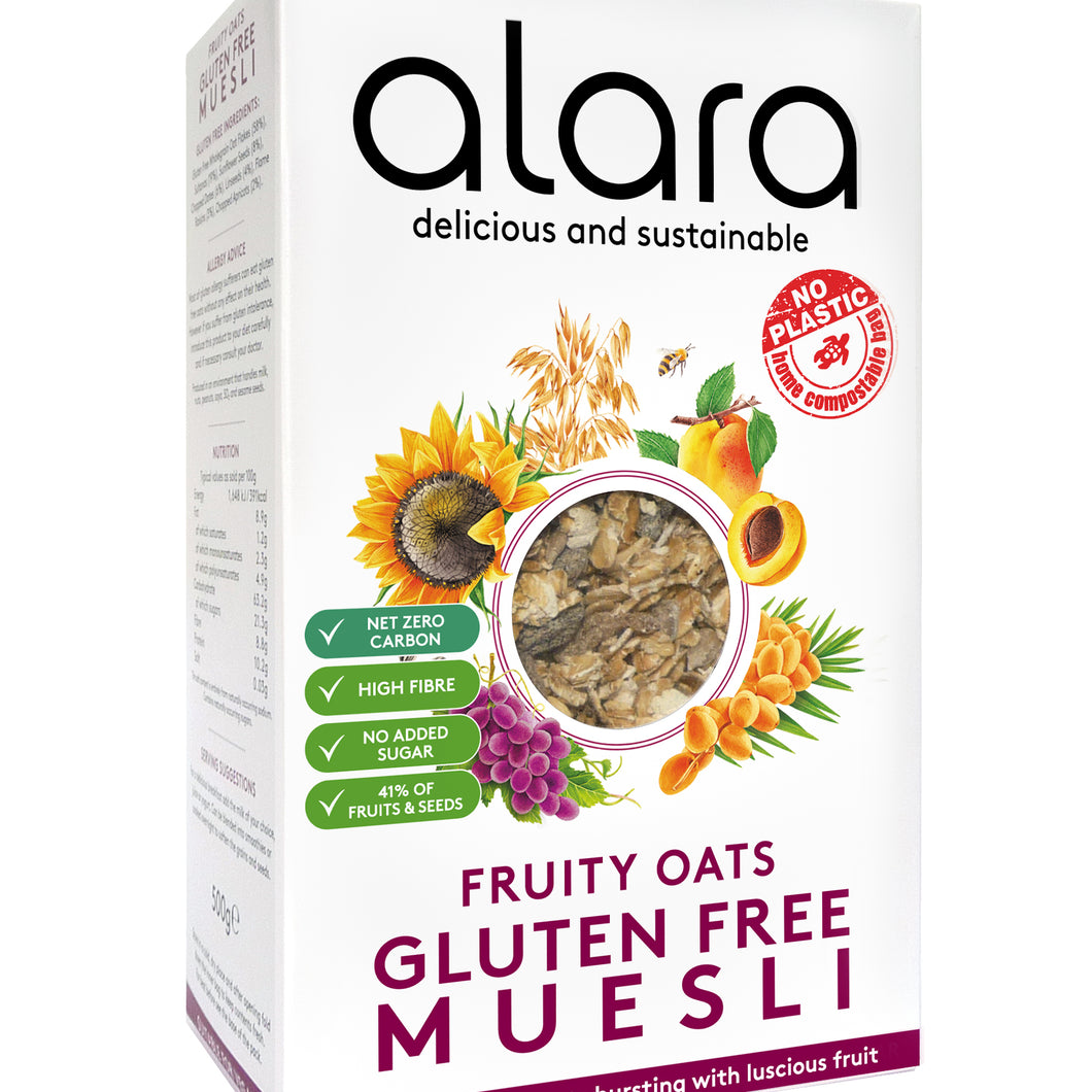 Alara Everyday Fruity Oat Muesli Gf 500g