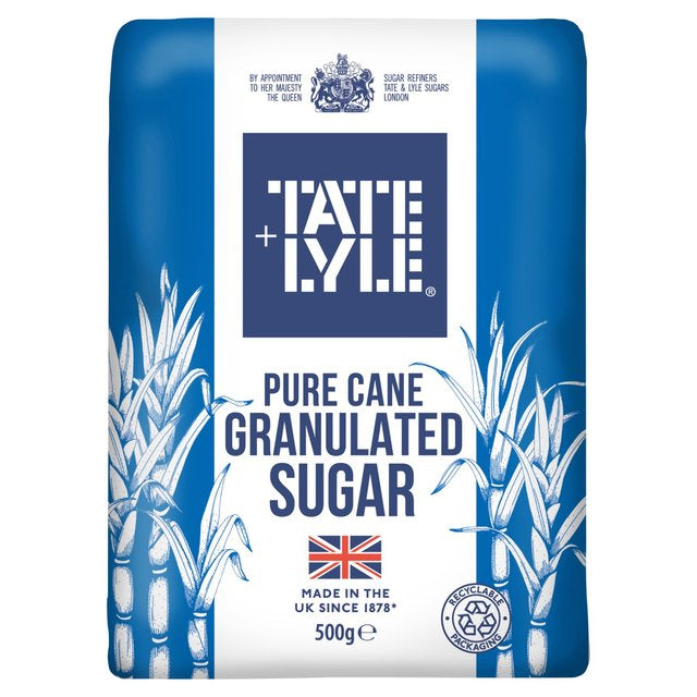 Tate & Lyle Fairtrade Granulated Pure Cane Sugar, 500g