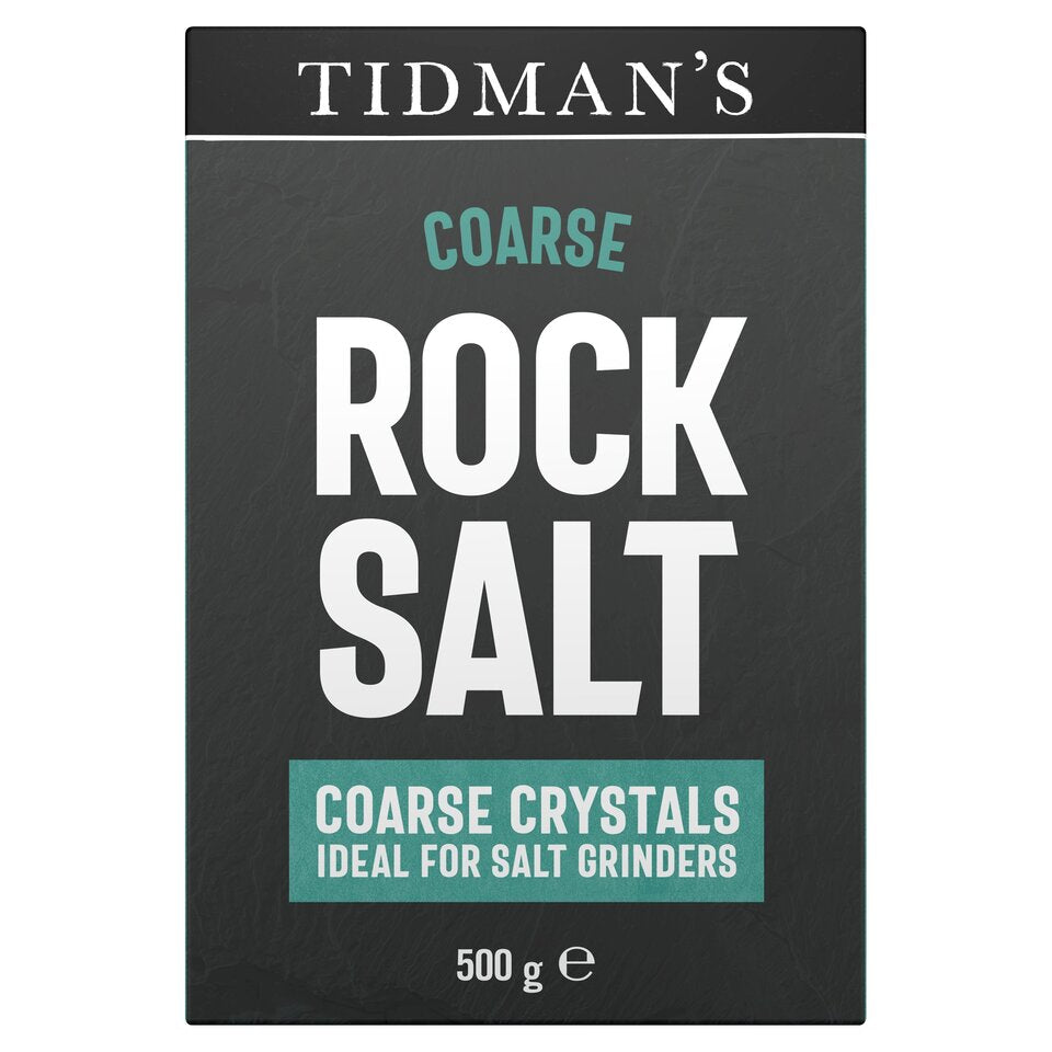 Tidman's Natural Rock Salt, 500g
