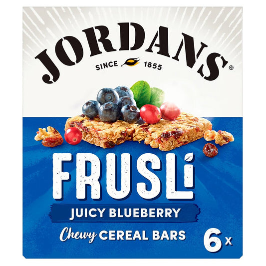 Jordans Frusli Bars Blueberry Burst (6X30g)