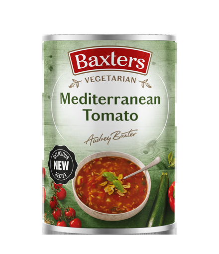 Baxters Vegetarian Mediterranean Tomato Soup 400g