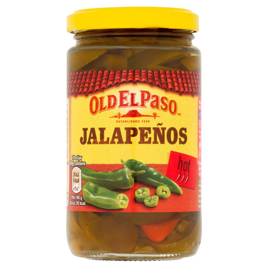 Old El Paso Hot & Tangy Sliced Jalapenos (215g) GREEN