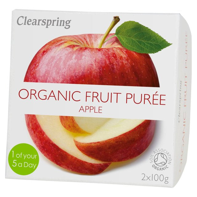 Clearspring Organic Puree Apple 2x100g