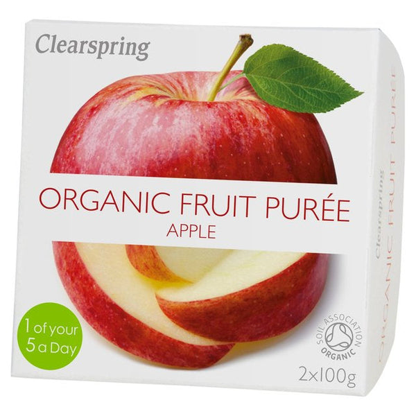 Clearspring Organic Puree Apple 2x100g