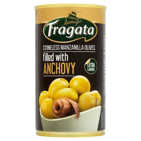 Fragata Anchovy Stuffed Olives In Brine 350g