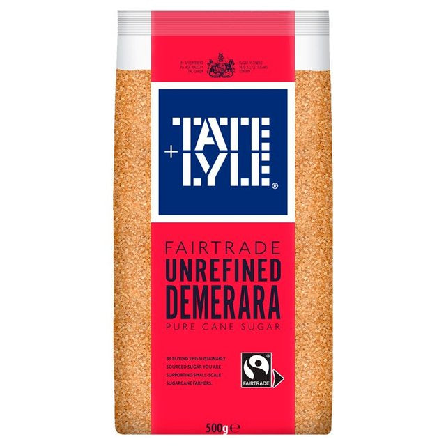 Tate & Lyle Fairtrade Unrefined Demerara Sugar, 500g