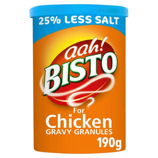Bisto For CHICKEN Reduced Salt Gravy Granules (170g)