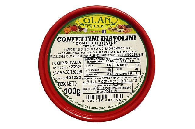 Gi. An. Aromi Confetti Diavolini     100g