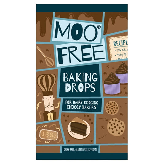 MOO FREE Baking Drops, 150g