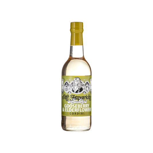 Mr Fitzpatricks Gooseberry & Elderflower Cordial 500ml