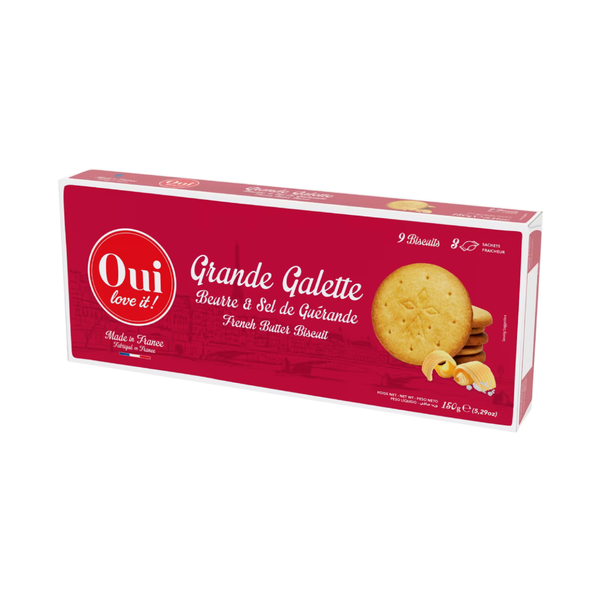 Oui Love It! Grande Galette - French Butter Biscuit 150g