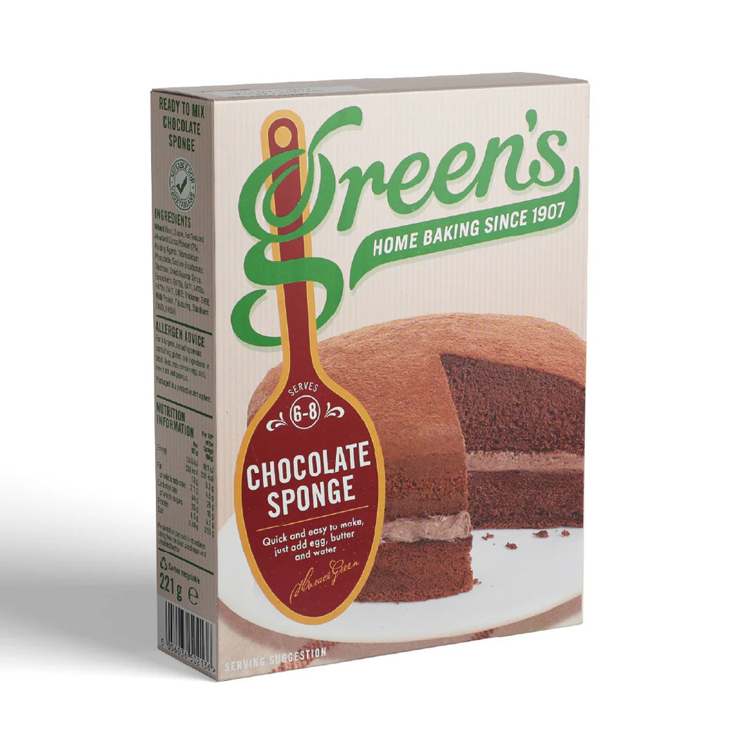 Green's Chocolate Sponge Mix 221g