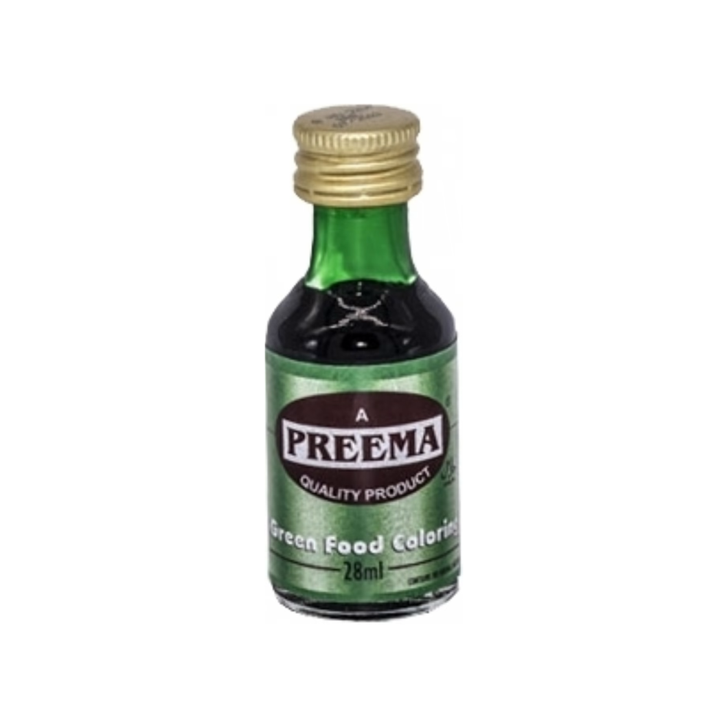 Preema Green Food Colouring 28ml