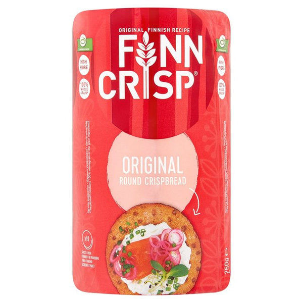 Finn Crisp Original Round Rye Crispbread 250g