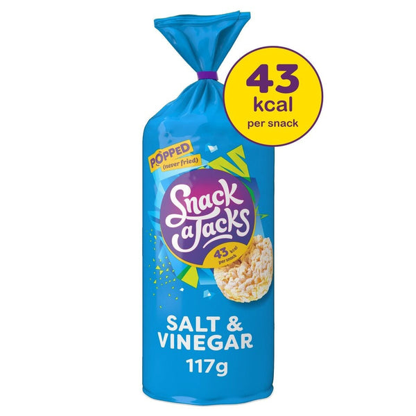 Snack-A-Jacks Jumbo Salt & Vinegar, 117g