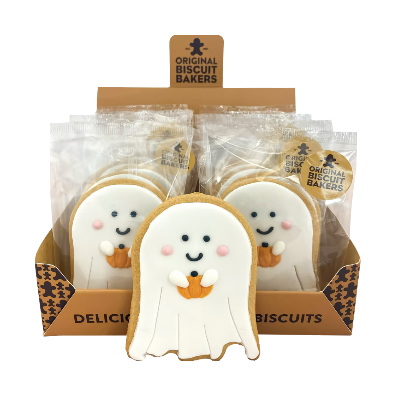 Original Biscuit Bakers Ghost Sugar Cookie 70g (Case of 16)