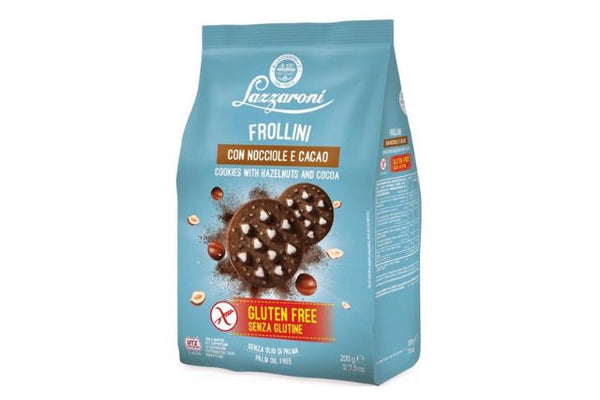 Lazzaroni Gluten-Free Cocoa and Hazelnut Cookies    200g