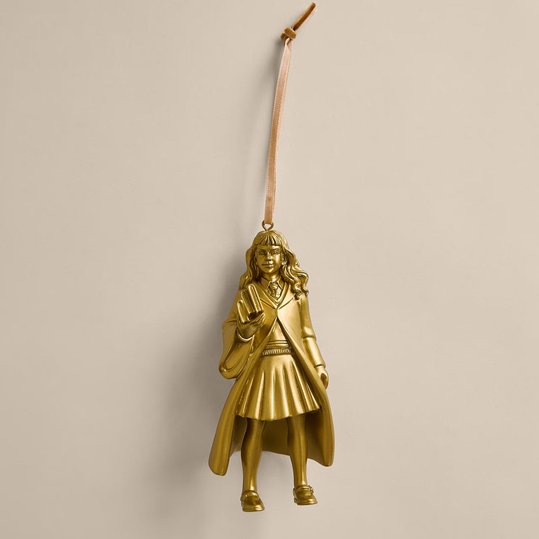 M&S Gold Hanging Harry Potter™ Hermione Decoration