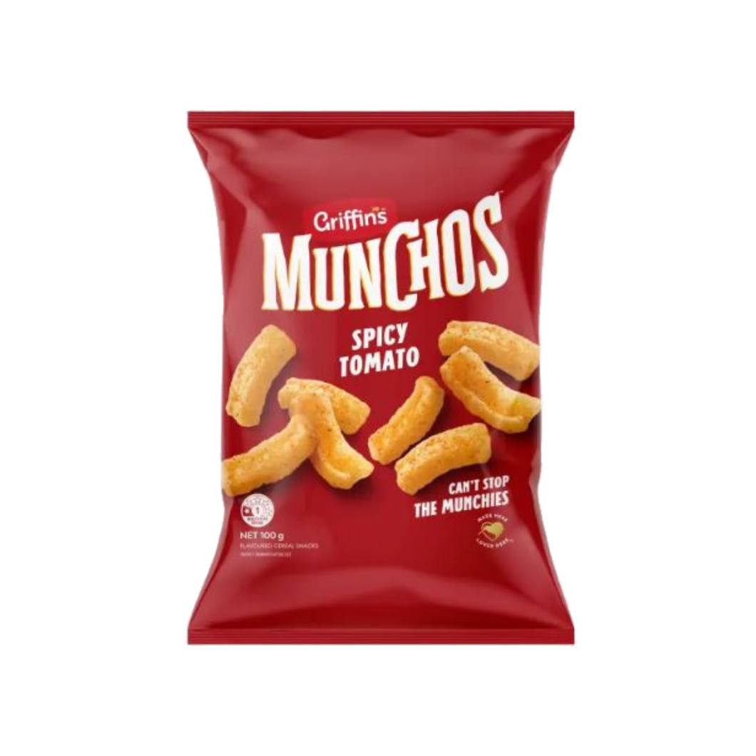 Griffins Munchos Spicy Tomato 100g