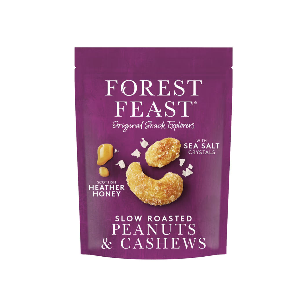 Forest Feast Honey & Sea Salt Cashews & Peanuts 120g