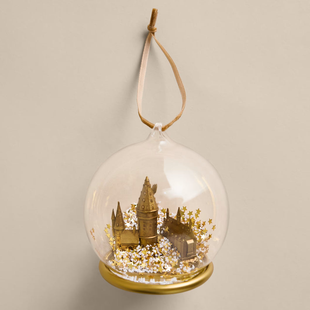 M&S Harry Potter Hogwarts Glass Decoration