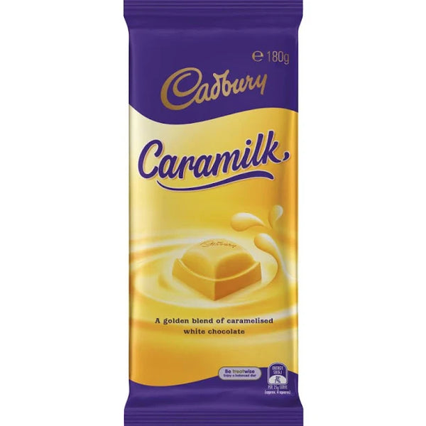 Cadbury Caramilk Chocolate Block 180g (Australia Import)