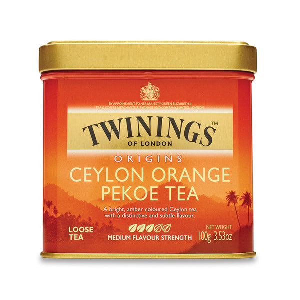 Twinings Ceylon Orange Pekoe Loose Tea Caddy, 100g