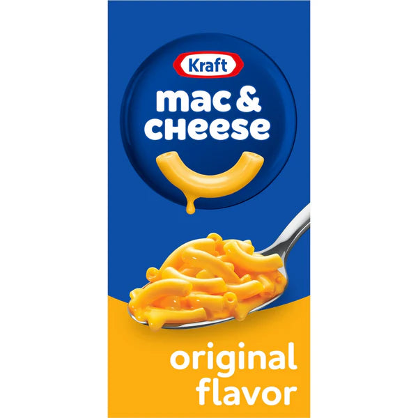 Kraft Macaroni & Cheese Dinner Original Flavour, 206g
