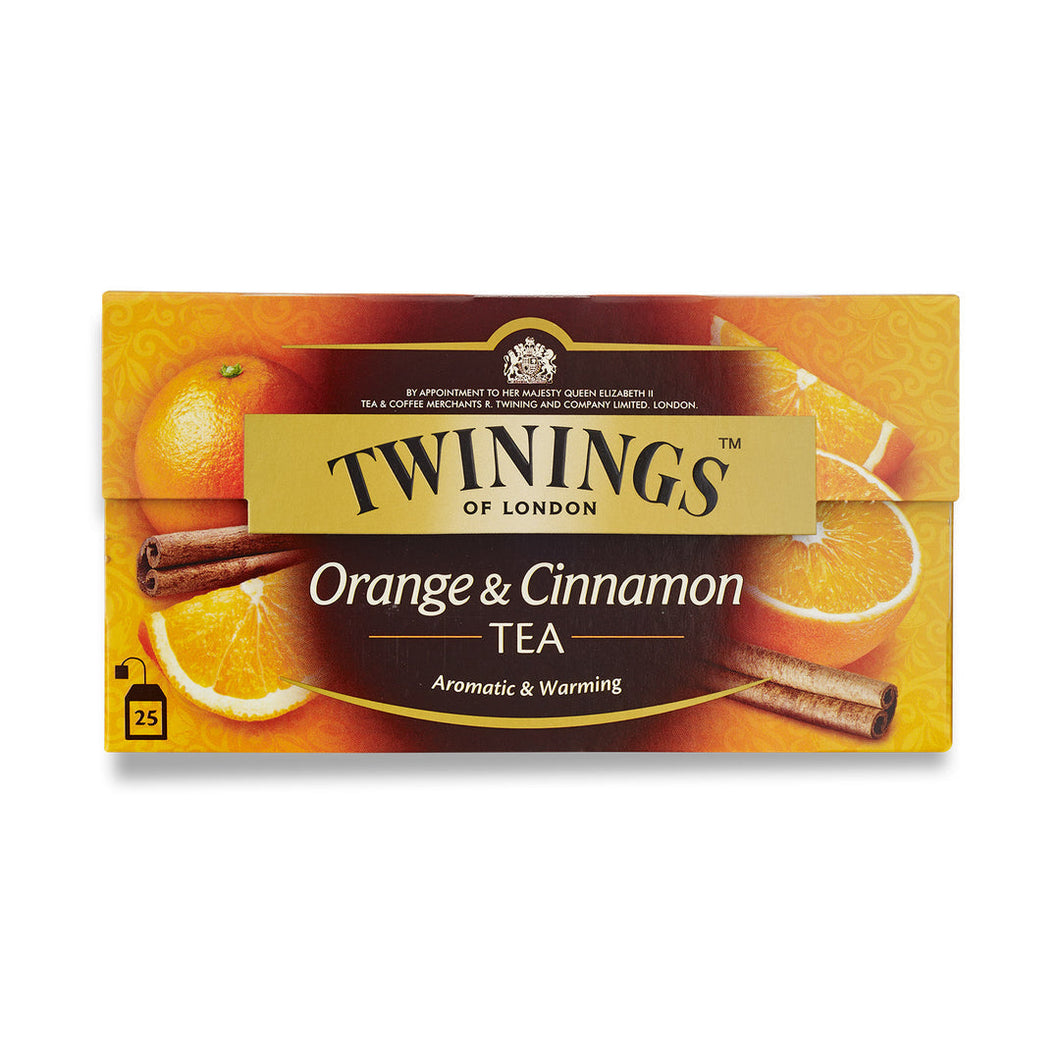 Twinings 25 Orange and Cinnamon Tea Envelopes