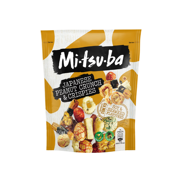 Mitsuba Japanese Peanut Crunch & Crispies 100g