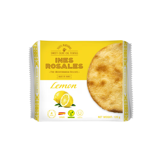 Ines Rosales Sweet Olive Oil Tortas with Lemon 120g