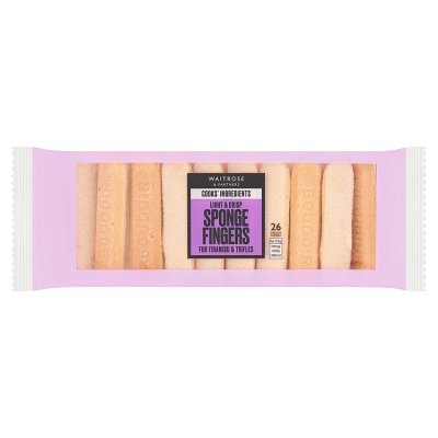 Waitrose Cooks Ingredients Sponge Fingers, 175g