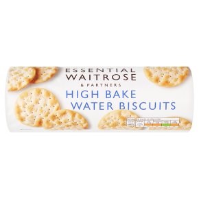 Waitrose Essential High Bake Water Biscuits 200g